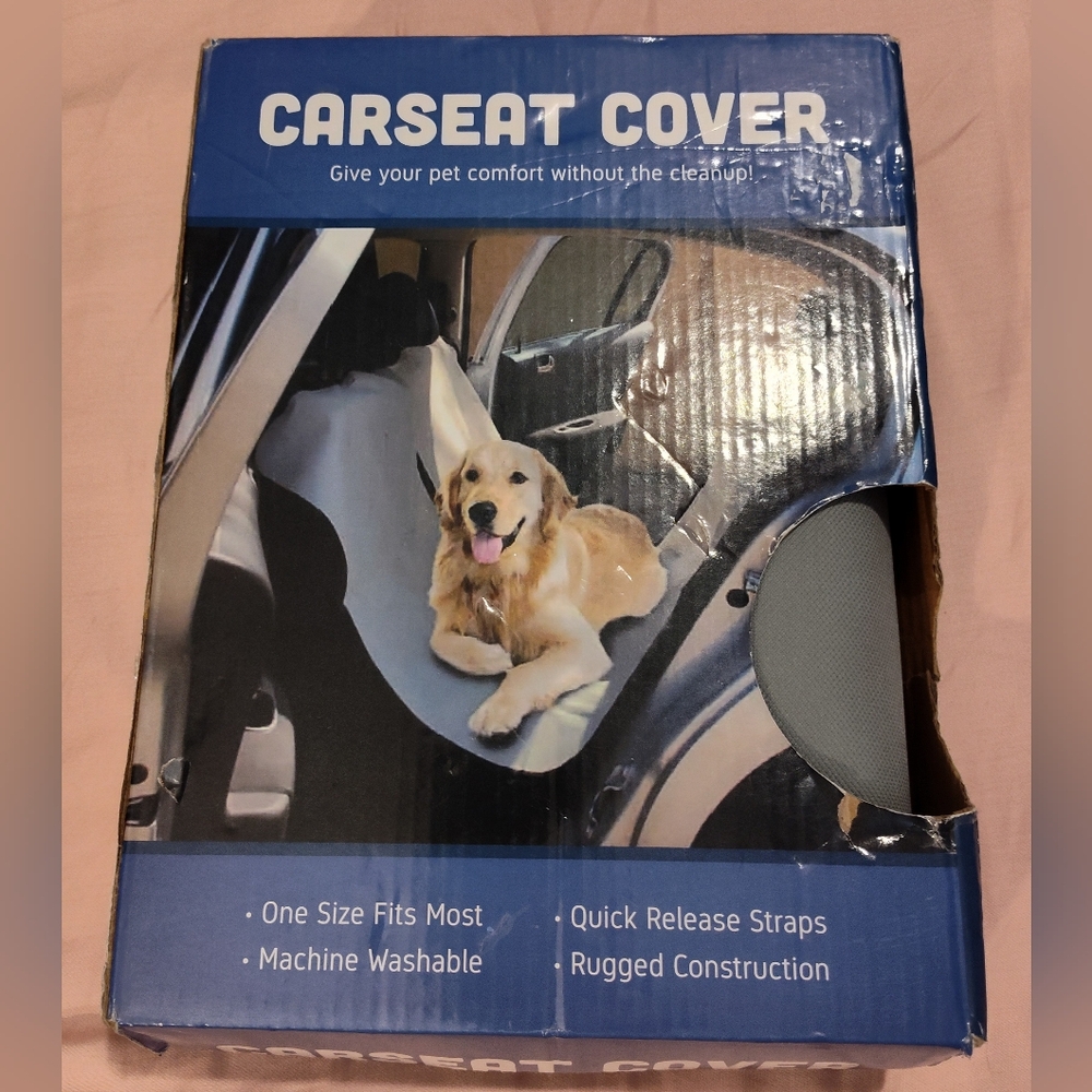 NWT! Comfortable Pet Car Seat Cover